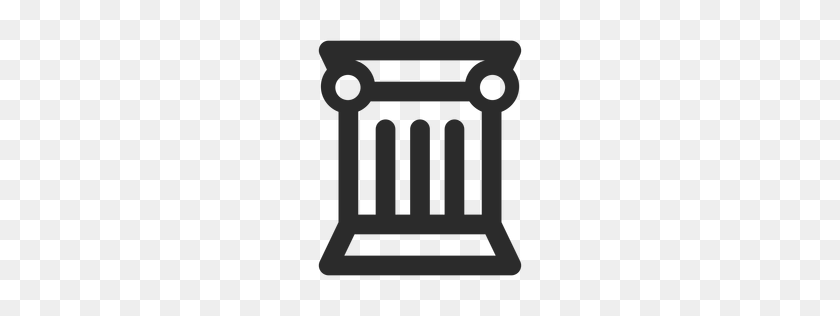 256x256 Greek Columns Styles Toscan, Doric, Ionic And Corinthian - Roman Columns Clipart