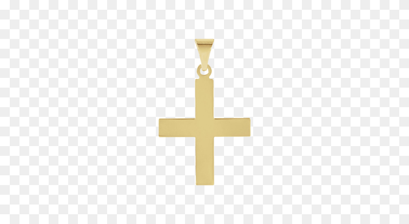 400x400 Greek Cross Pendant Unique Crucifix - Cross Necklace PNG