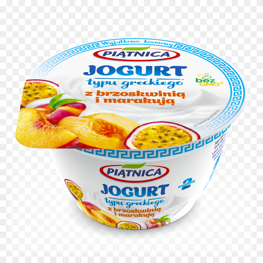 2400x2400 Greek Yoghurt With Peach And Passion Fruit G - Passion Fruit PNG
