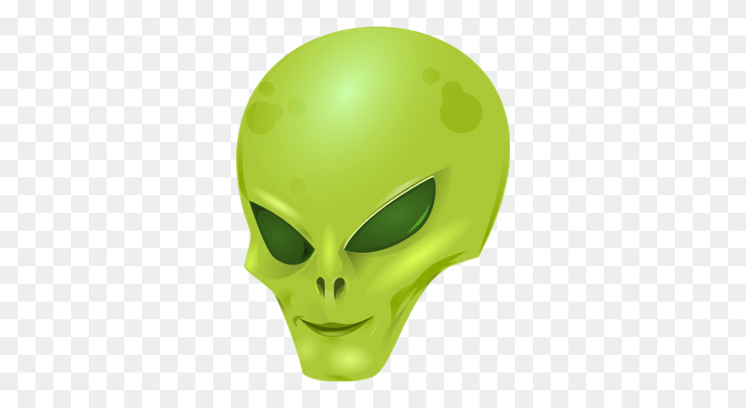 400x400 Green Alien Head Transparent Png - Alien Head PNG