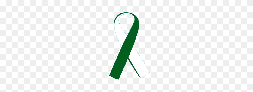 248x248 Green And White Ribbon Don't Let Hate Win, Or We All Lose - White Ribbon PNG