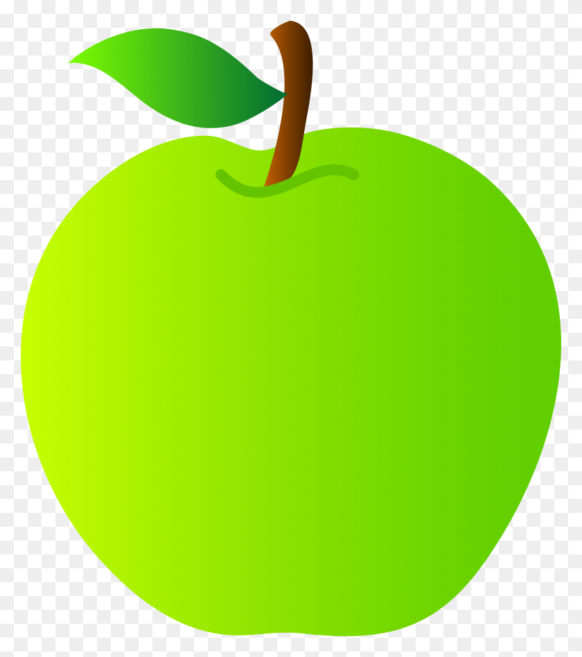 3097x3526 Green Apple Clipart Regarding Apple Clipart - Green Apple Clipart