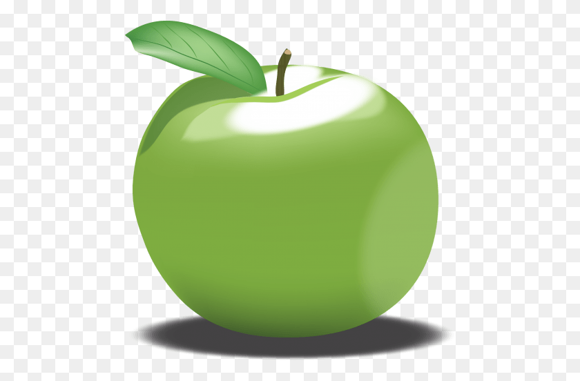 480x492 Green Apple Png Png - Green Apple PNG