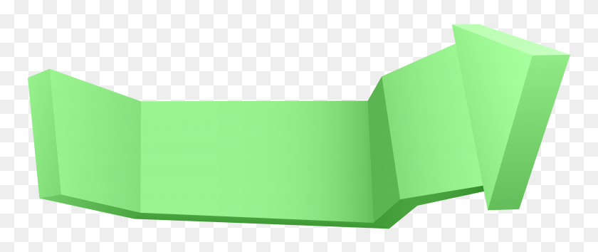 8000x3023 Flecha Verde Png Clip - Flecha Verde Png
