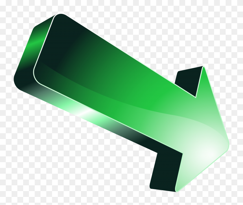 6292x5234 Flecha Verde Png Clipart - Flecha Verde Clipart