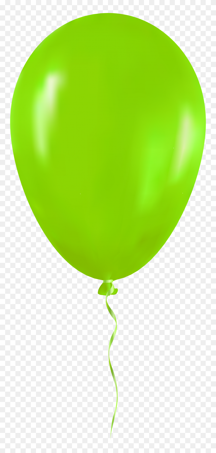 3674x8000 Green Balloon Png Clip Art - Silver Balloons PNG