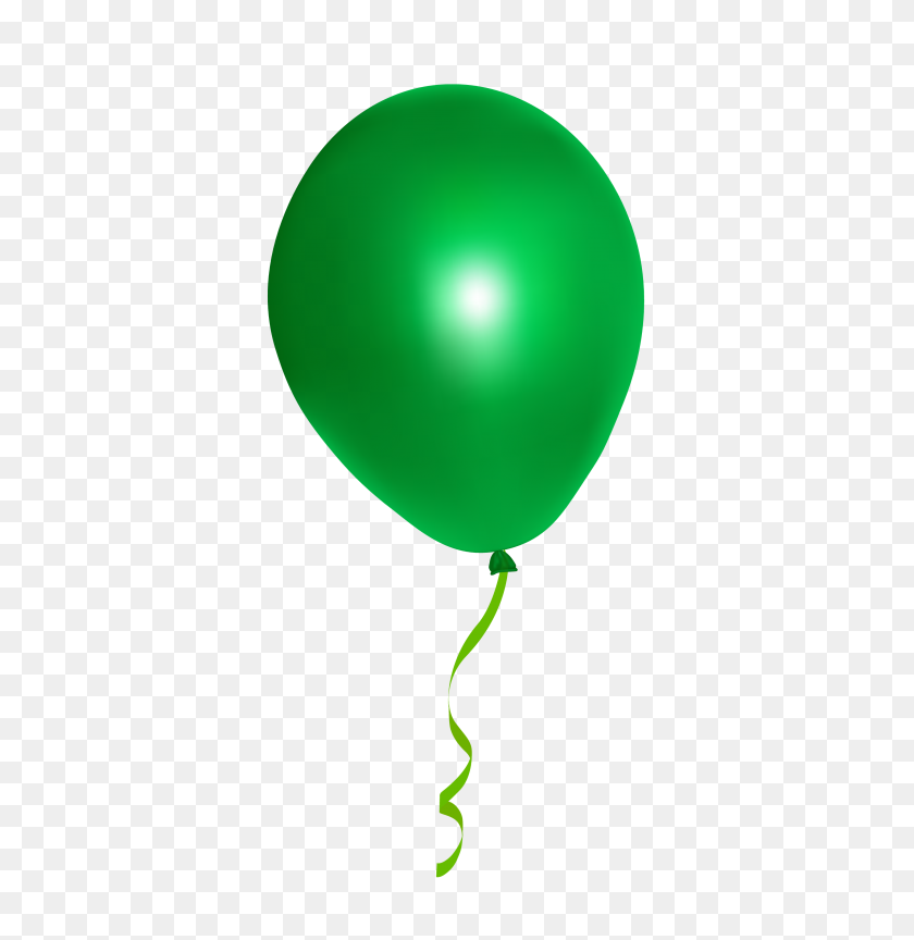 500x804 Green Balloon Png Image - Ballon PNG
