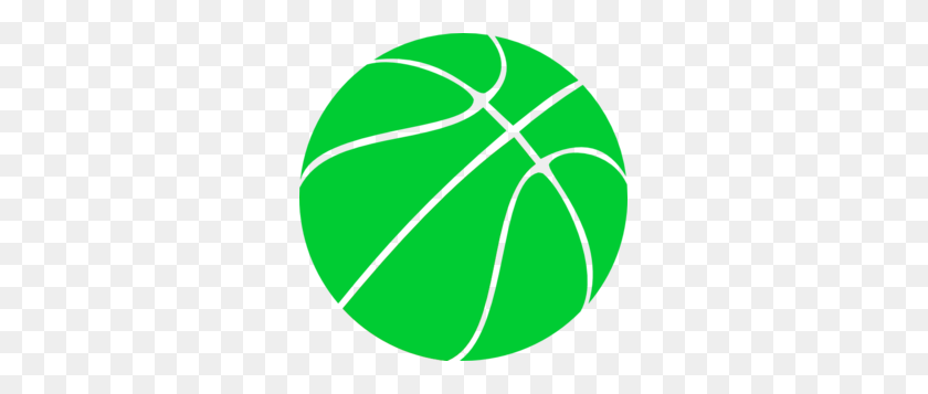 297x297 Green Basketball Clip Art Free - Basketball Clipart Free Printable