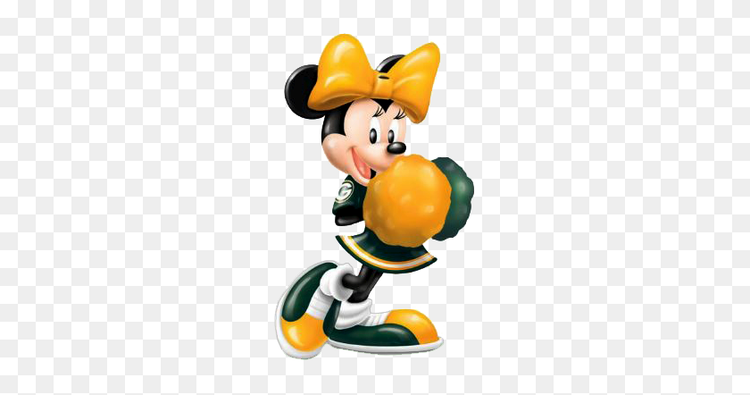 237x382 Green Bay Packers Clip Art Minnie Mouse Sports Clipart Green - Bay Clipart