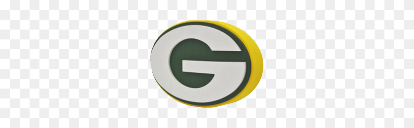257x200 Green Bay Packers Logo Cartel De Pared - Green Bay Packers Logo Png