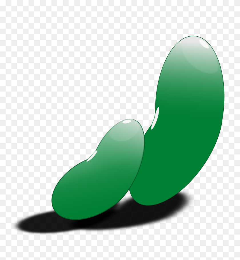 2400x2613 Green Beans Icons Png - Green Beans PNG
