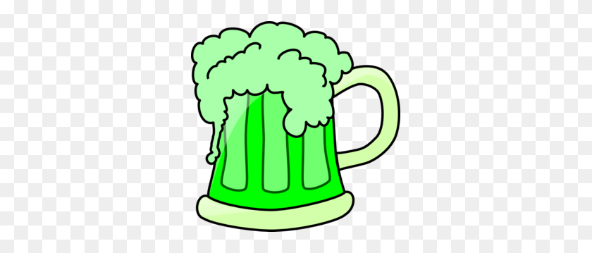 297x299 Green Beer Clip Art - Root Beer Clipart