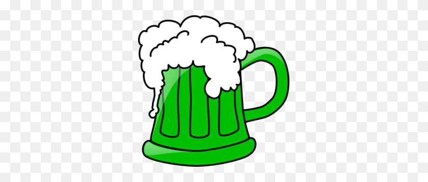297x298 Green Beer Mug Clip Art - Beer Mug Clip Art