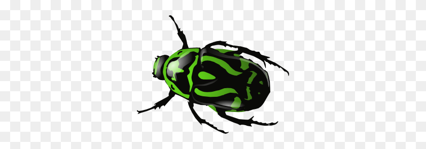 300x234 Green Beetle Clip Art Free Vector - Scarab Beetle Clipart