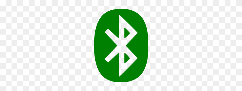 256x256 Green Bluetooth Icon - Bluetooth Icon PNG