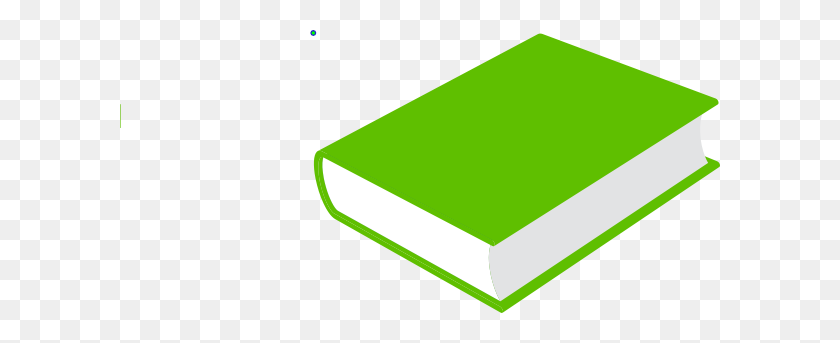 600x283 Green Book Clip Art - Book Clipart