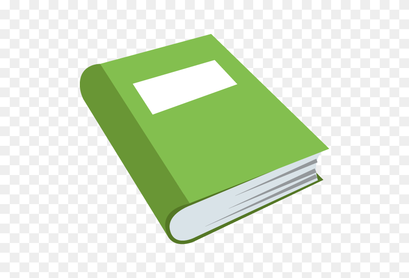 512x512 Libro Verde Emoji Para Facebook, Correo Electrónico Sms Id - Libro Emoji Png
