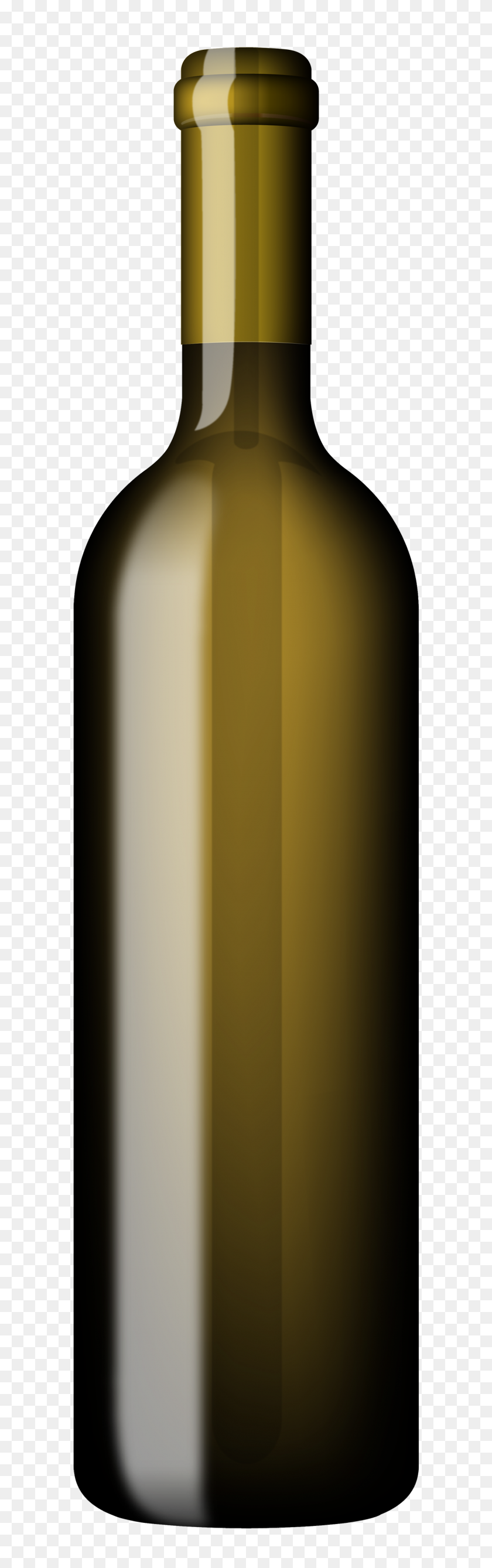 Green Bottle Of Wine Png Clipart - Wine Bottle PNG - FlyClipart