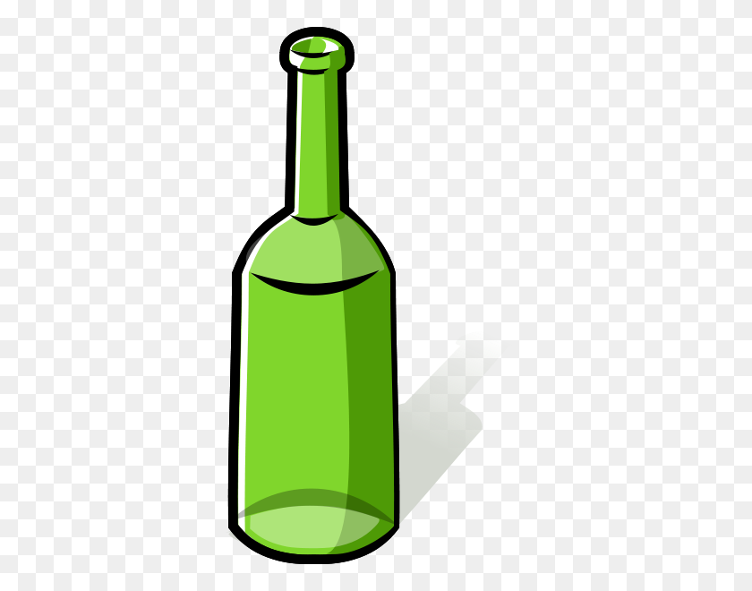 335x600 Green Bottle Png Clip Arts For Web - Bottle Clipart PNG
