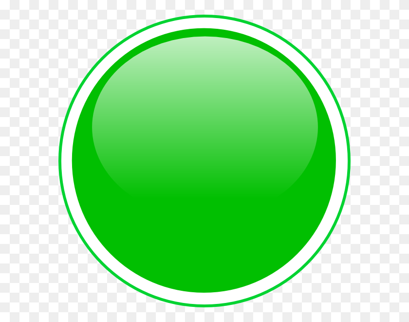 600x600 Icono De Botón Verde Png - Botón Png