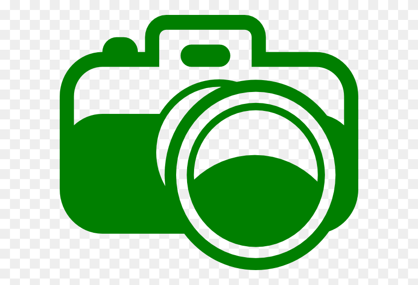 600x513 Green Camera Green Cameras And Clip Art - Towing Clipart