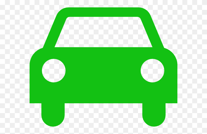 600x485 Зеленый Автомобиль Картинки - Контур Автомобиля Клипарт