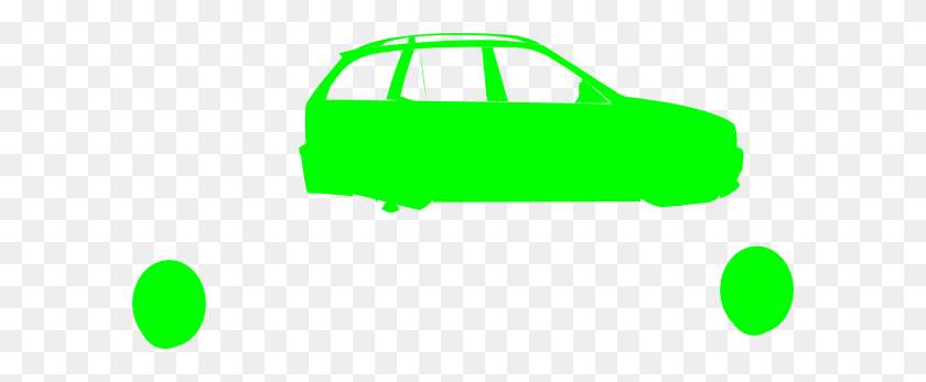 600x287 Green Car Clipart Png For Web - Green Car Clipart