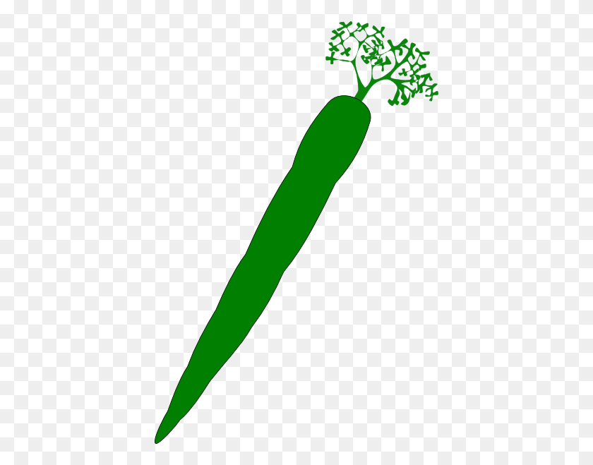 402x599 Green Carrot Png Clip Arts For Web - Carrot Clipart PNG