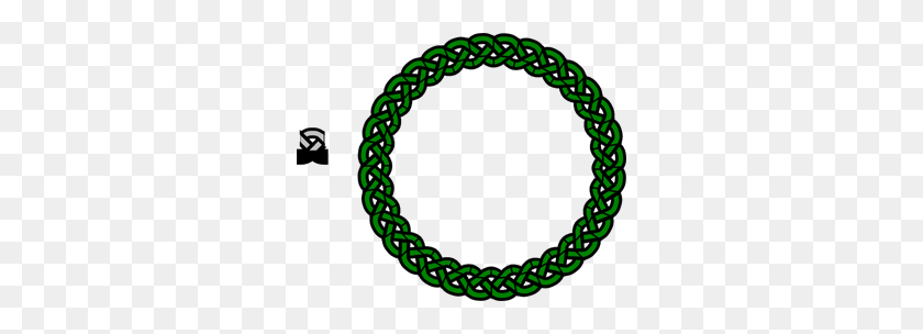 300x244 Green Celtic Knot Clipart Png For Web - Knot PNG
