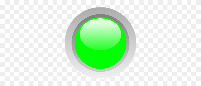 300x300 Green Circle Button Png, Clip Art For Web - Green Grass PNG
