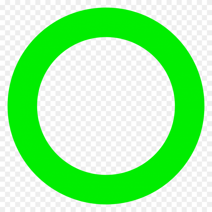 1024x1024 Green Circle Transparent Background, Circle Clipart Cute - Green Circle Clipart