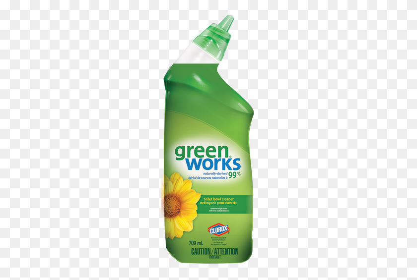 280x505 Green Cleaners All The Power None Of The Harsh Chemical - Clorox PNG