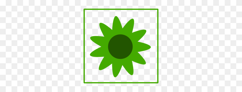 260x260 Clipart Verde - Green Swirls Microsoft Clipart