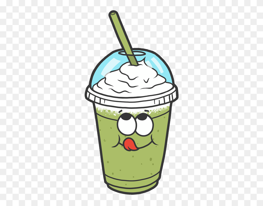 600x599 Green Clipart Milkshake - Shake Clipart