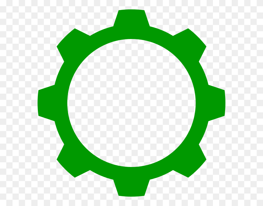600x600 Green Cogwheel - Instagram Logo Clipart