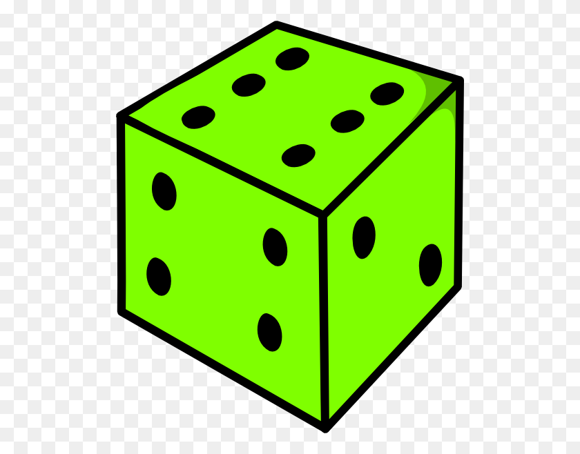 504x598 Green Dice Png Clip Arts For Web - Dice PNG