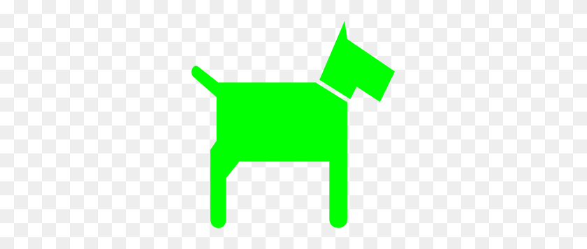 291x297 Green Dog Clipart Png For Web - Dog Park Clipart