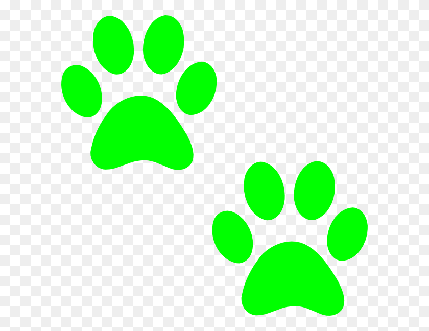 600x588 Зеленая Собака Картинки Лапы - Американский Бульдог Клипарт