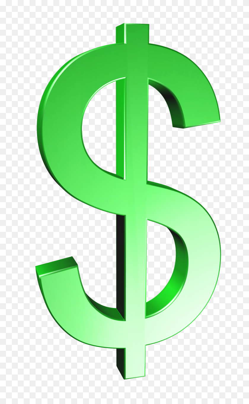 1632x2718 Зеленый Знак Доллара Png Изображения - Деньги Знак Png