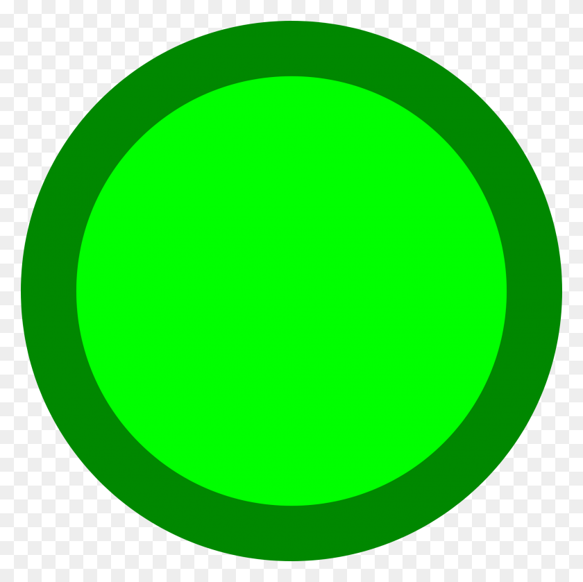 2000x2000 Green Dot - Green Dot PNG