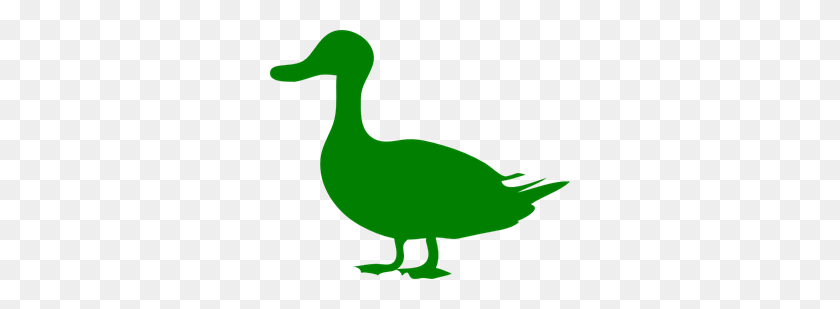 300x249 Green Duck Png Clip Arts For Web - Duck PNG