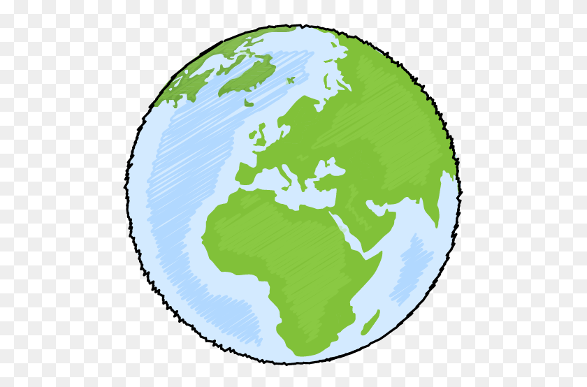 487x494 Бесплатные Изображения Зеленая Земля - ​​Планета Земля Клипарт