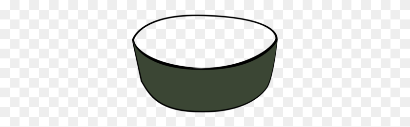 299x201 Green Empty Pet Dish Clip Art - Empty Bowl Clipart