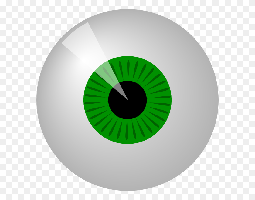 600x600 Зеленые Глаза Картинки Вектор - Часы Клипарт Png
