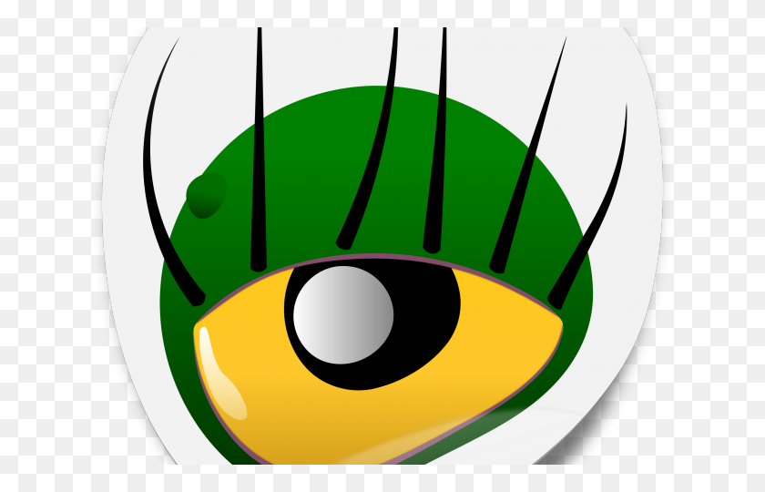 640x480 Клипарт Зеленые Глаза Большой Глаз - Клипарт Большие Глаза