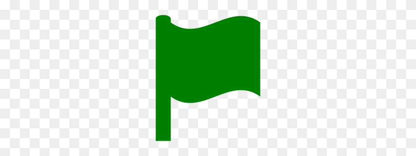256x256 Значок Зеленого Флага - Значок Флага Png