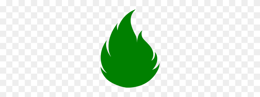 256x256 Значок Зеленого Пламени - Зеленое Пламя Png