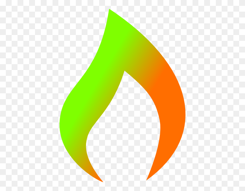 432x595 Green Flame Png Clip Arts For Web - Flame PNG Transparent