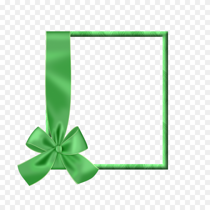 900x900 Green Frame - Bamboo Frame PNG