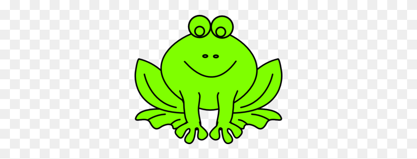 298x261 Green Frog Clip Art - Kermit Clipart